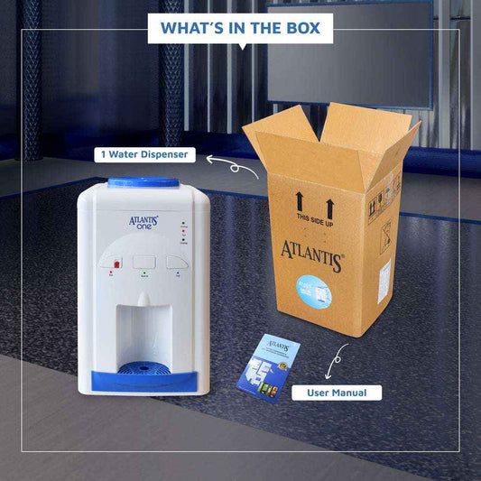 Water dispenser and user manual included in the package of best coffee vending machines for offices in Noida