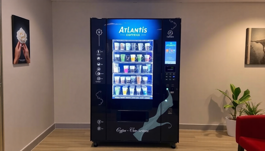 Atlantis coffee vending machine in Delhi office