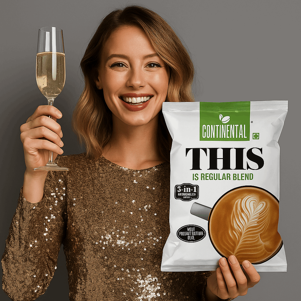Continental 3 in 1 Dental Coffee Premix for Vending