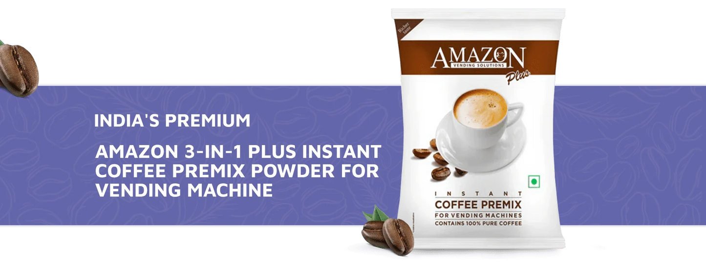 AMAZON PLUS COFFEE PREMOX 1 KG Instant Coffee Premix - COFFEE WALLA CALL ANY REQUIREMENT 99397588888 24*7