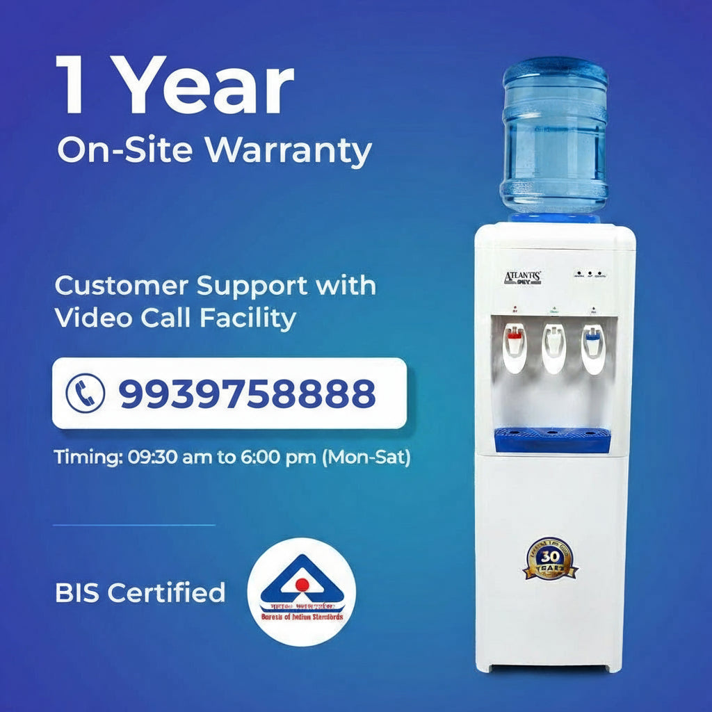 Atlantis coffee machine Ranchi white water dispenser with 1 year on-site warranty and customer support