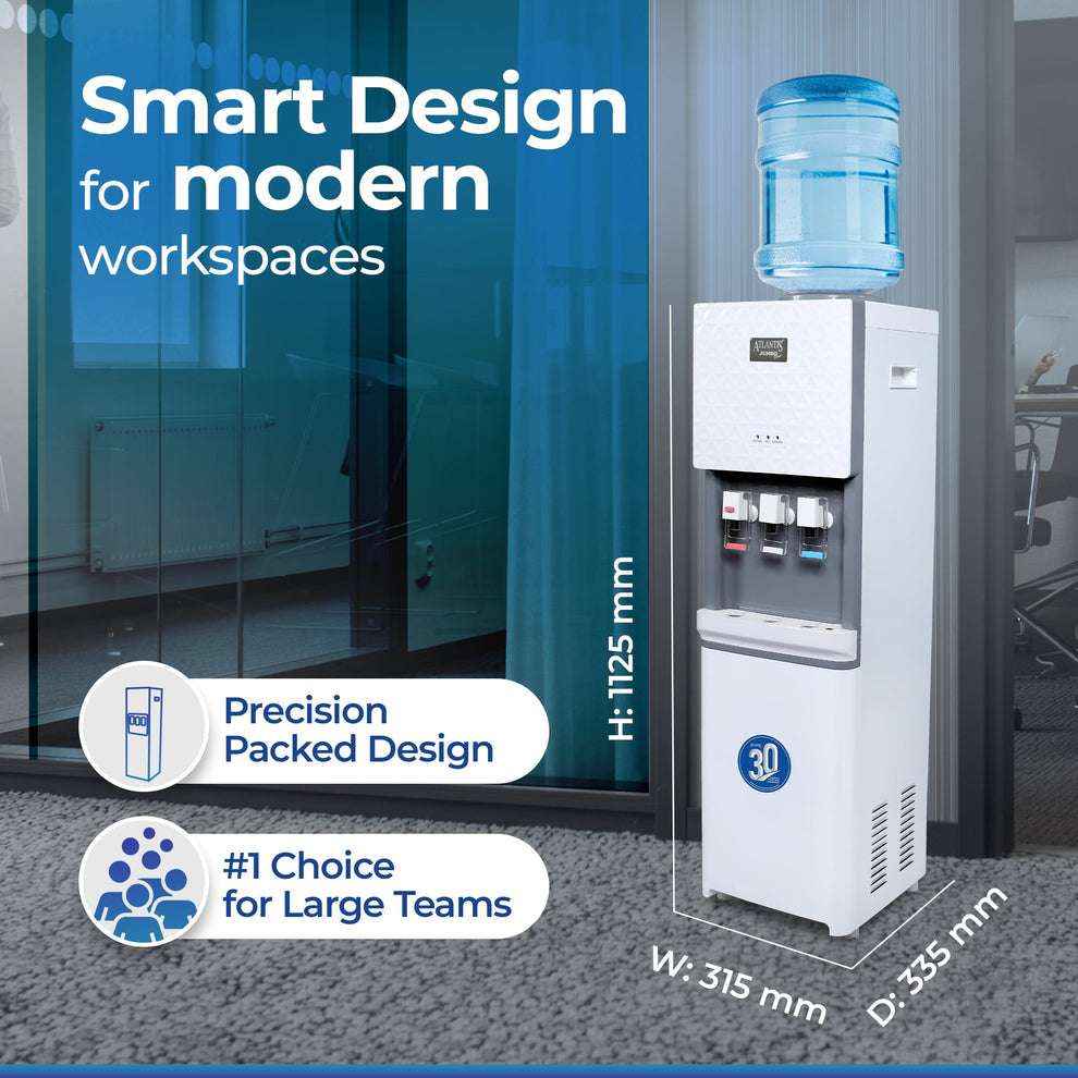 ATLANTIS JUMBO PLUS water machine with precision packed design for modern workspaces and large teams