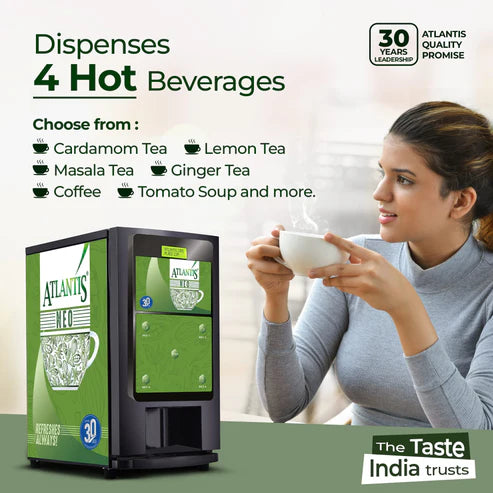 Amazon coffee machine Noida dispensing cardamom tea lemon tea masala tea ginger tea coffee and tomato soup