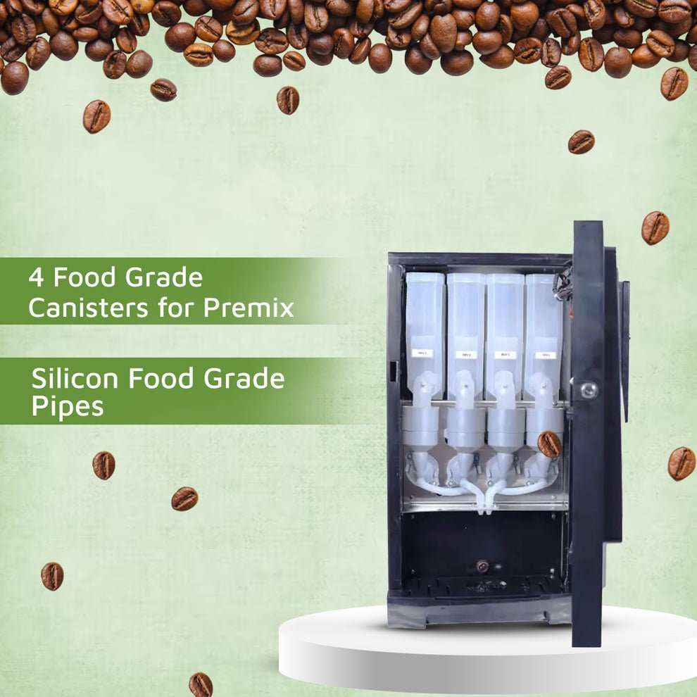 Office Tea Coffee Machine Delhi with Instant Vending Service