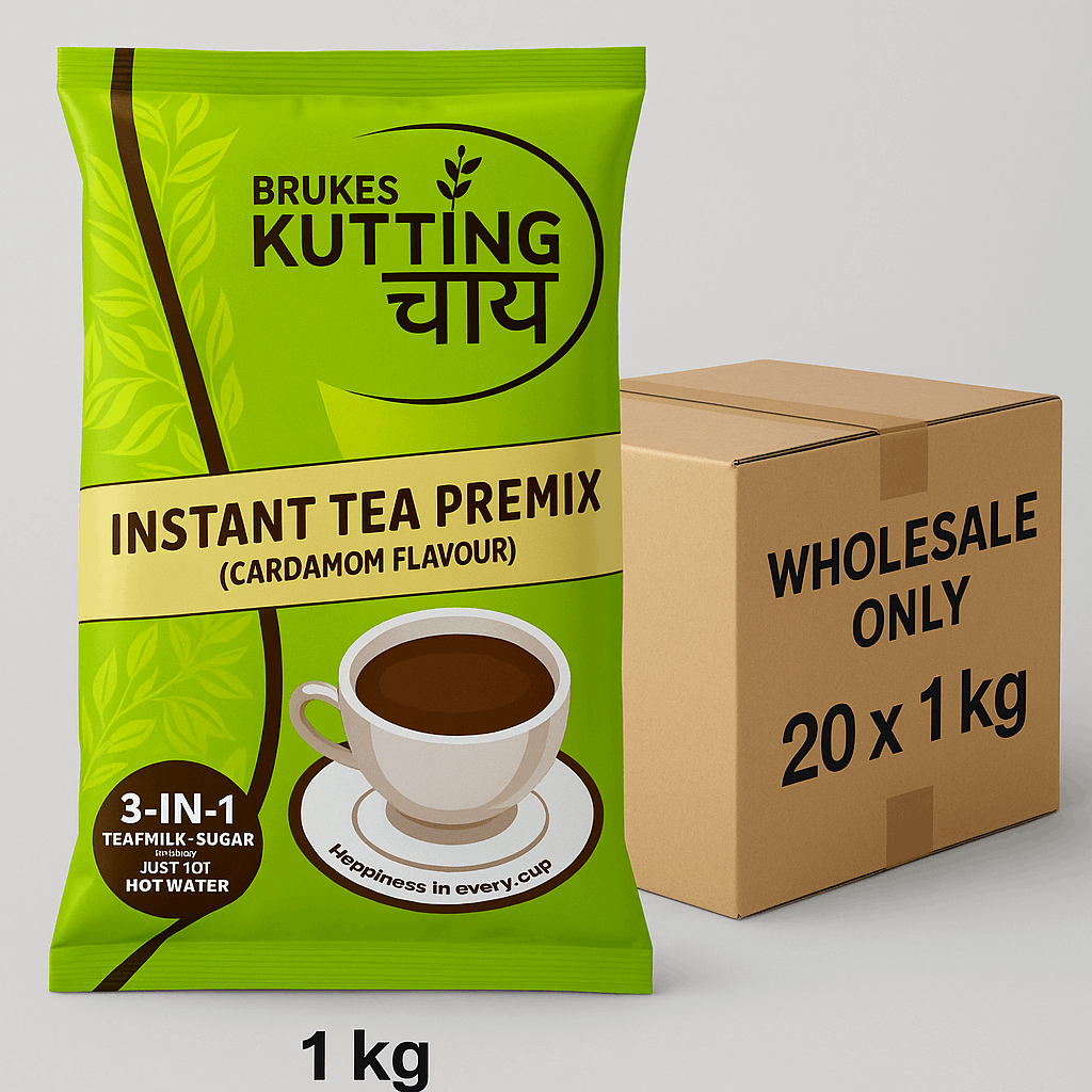 Brukes Kutting Chai Tea Premix for Vending Machines 3-in-1