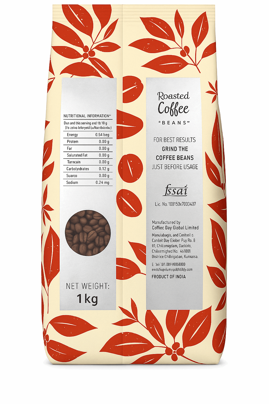 Cafe Coffee Day Beans Wholesale - Roasted Coffee Beans