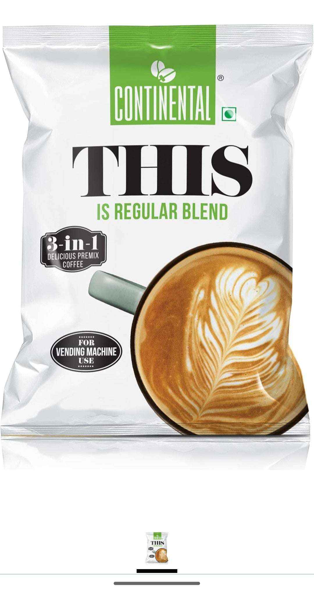 Continental 3 in 1 Coffee Premix Wholesale for Vending