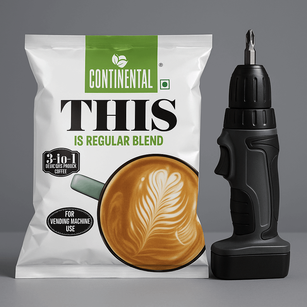 Continental 3 in 1 Coffee Premix Wholesale for Vending