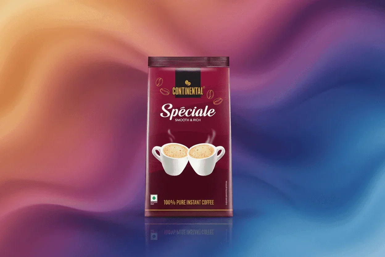COFFEE WALLA Continental Speciale 100% Pure Instant Coffee Powder smooth aroma packet
