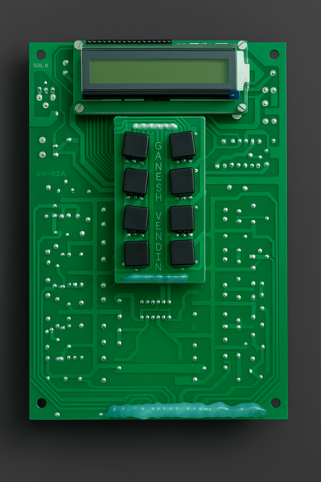 Nescafe 8 Option Coffee Dispenser PCB for Vending Machines
