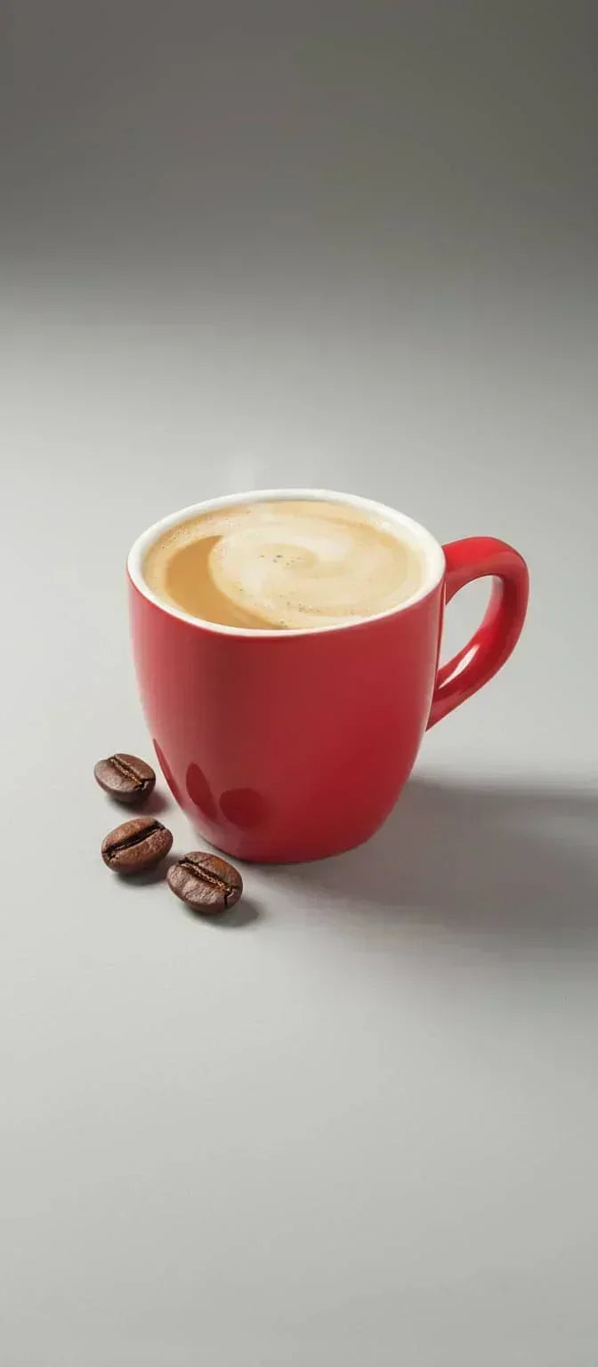 Nescafe signature blend 1kg coffee premix in red cup with coffee beans for vending service