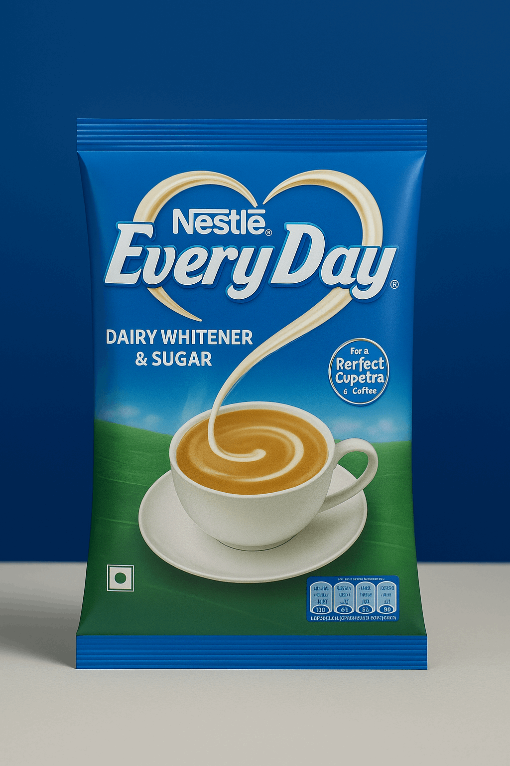 Nestle EveryDay dairy whitener 1kg packet with sugar for perfect cup of tea or coffee