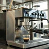 Commercial espresso coffee machine with glass carafe brewing fresh coffee from top coffee machine manufacturers in India
