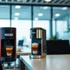 Nescafe coffee machine model with cup preparing beverage for NESCAFE coffee machine service Noida