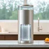 Atlantis Water Dispenser Prime price in India sleek stainless steel water dispenser on kitchen counter