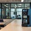 Commercial tea coffee machine Noida black espresso maker on office table