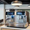 Sleek stainless steel tea and coffee machine rental services near me for office use