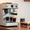 Atlantis Kadak Coffee Machine R espresso maker with stainless steel design brewing fresh coffee