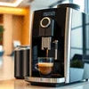 Nescafe coffee machine on rent in Delhi brewing fresh espresso in a modern kitchen