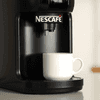 Nescafe coffee machine Black Friday deals on sleek black coffee maker with white cup