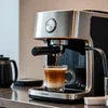 Atlantis coffee machine price 2025 sleek black espresso maker brewing coffee
