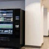 Atlantis coffee machine 3 lane price in Delhi displayed in office vending area with beverages