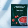 Atlantis tomato soup price in Delhi 2025 packaging with tomato soup bowl and fresh tomatoes