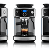 Atlantis Select 7 price and features of sleek black automatic coffee machine with digital display