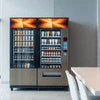 Coffee machine on rent in Noida with multiple beverage options displayed in a vending setup