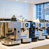Coffee machine supplier Noida Sector 22 displaying multiple coffee machines in a showroom