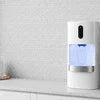 Atlantis water dispenser Gurgaon sleek white design with paper towel holder on kitchen counter