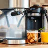 Best Tea Coffee Machane in Noida stainless steel coffee and tea machine with glass and orange juice