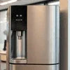 Hot and Cold Water Dispenser Rental stainless steel fridge with built-in water dispenser for kitchen use
