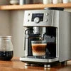 Atlantis coffee machine dealers near me silver espresso maker brewing fresh coffee cup