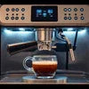 Atlantis coffee machine Sector 62 Noida brewing fresh espresso with clear digital display and stainless steel design
