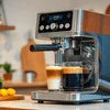 Atlantis Coffee Premix near me in espresso machine brewing fresh coffee cup