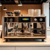 Atlantis coffee vending machine near me commercial espresso model in modern cafe setting