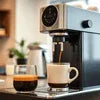 Atlantis coffee machine Knowledge Park Greater Noida brewing fresh coffee in modern kitchen