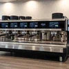 Atlantis coffee machine distributor commercial espresso machine with multiple group heads in cafe