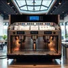 Atlantis coffee machine Greater Noida commercial espresso machine with multiple group heads for coffee brewing