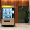 Coffee vending machine services Faridabad modern coffee vending machine in office lobby