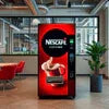 Nescafe coffee vending machine supplier Sector 72 modern red coffee vending machine in office space