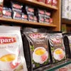 coffee dispenser machine Ghaziabad premix sachets displayed on store shelves for easy use