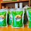Bru coffee premix wholesale Gurugram packs displayed on wooden table for bulk purchase
