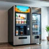 vending machine AMC services Gurugram with modern snack and beverage dispensers in office lounge