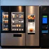 Modern coffee vending machine rental Delhi NCR with multiple beverage options and digital display