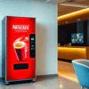 Nescafe vending machine for offices in Noida placed in modern office lounge area