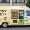 Atlantis coffee machine Delhi NCR mobile coffee truck serving fresh coffee in urban area