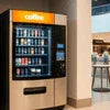 Coffee vending machine from best coffee machine dealers in Indirapuram in modern office setting