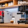 Atlantis machine installation service NCR for coffee machines in a modern cafe setup